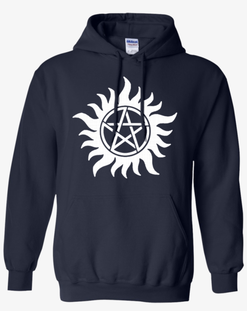 Supernatural Anti Possession Hoodies Sweatshirts - Fortnite 99 Problems Hoodie, transparent png #1610483