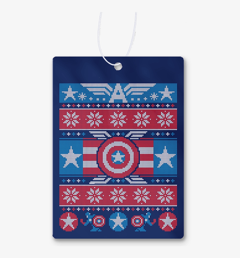Winter Soldier Air Freshener - Christmas Jumper, transparent png #1610485