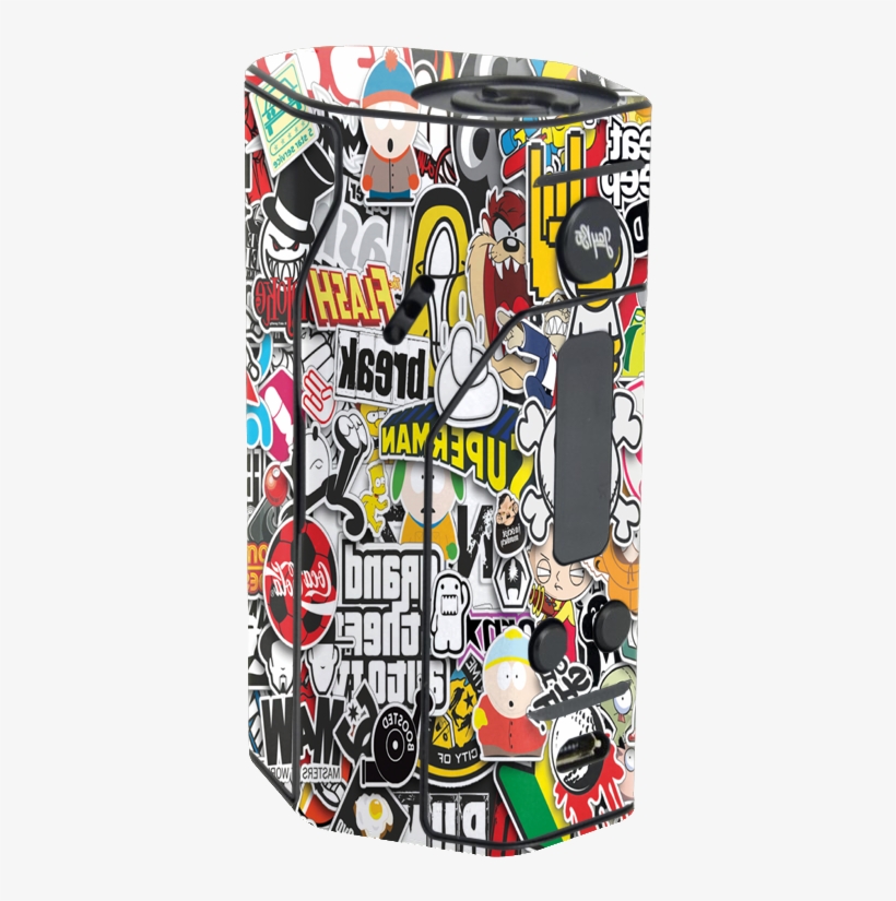 Sticker Explosion 2 Wismec Reuleaux Dna - Illustration, transparent png #1610654