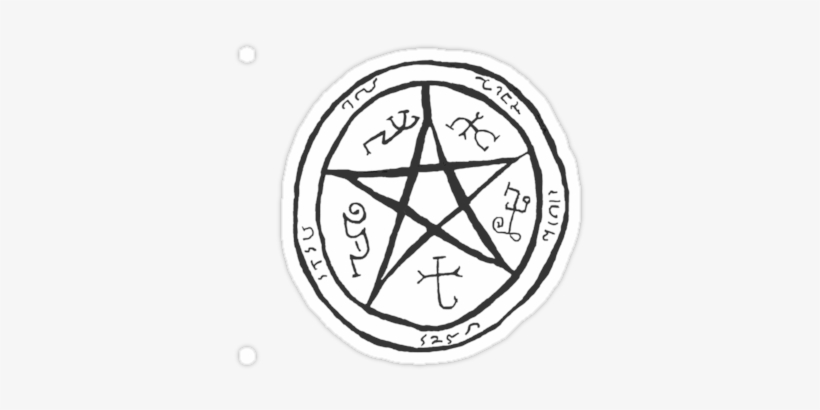 Supernatural Devil Trap By Ashrakat300 - Devils Trap, transparent png #1610722