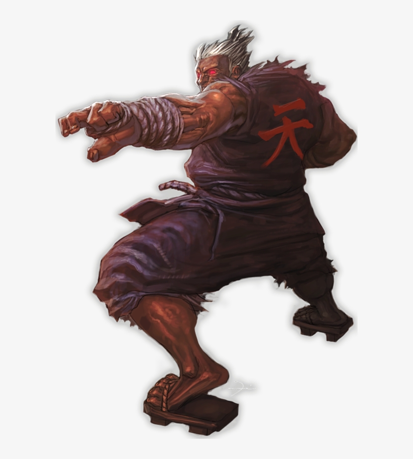 Akuma Street Fighter By Darkeyez07 - Street Fighter 5 Akuma Png, transparent png #1610879