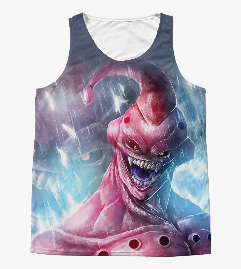Super Saiyan Majin Buu 1 Sided 3d Tank Top T Shirt - God Of Destruction Buu, transparent png #1611370