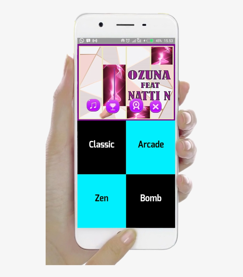 Ozuna & Natti Natasha Piano For Android - Karol Sevilla, transparent png #1611428