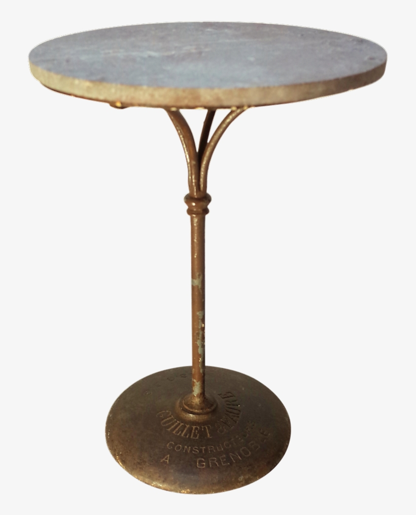 Iron Based Cafe Table - Square Wood Table, transparent png #1611468