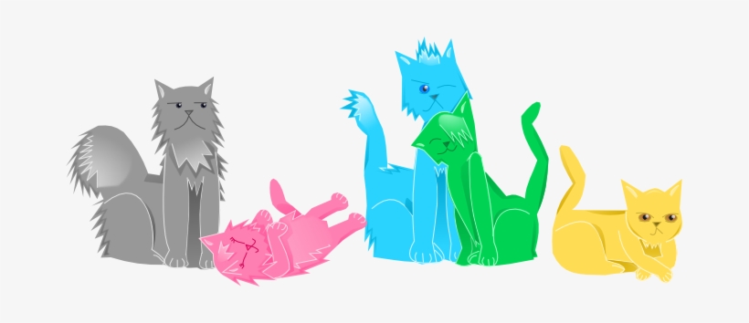 As Cats Vector Art Test By Glitchneko - Pentatonix Cats Fan Art, transparent png #1611503