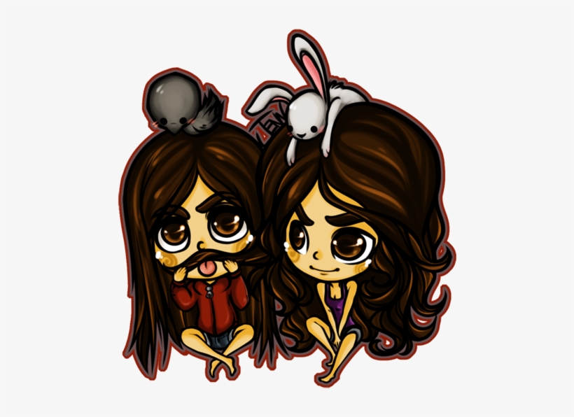 Elena, Elena Gilbert, And Tvd Image - Vampire Diaries Chibi, transparent png #1611632