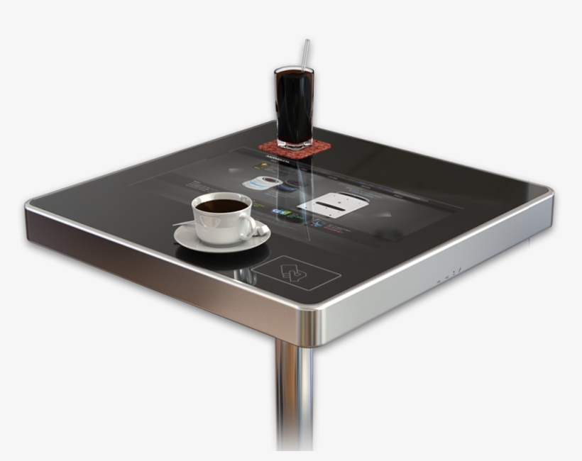 Caffee Table With - Touch Screen Table Cafe, transparent png #1611696