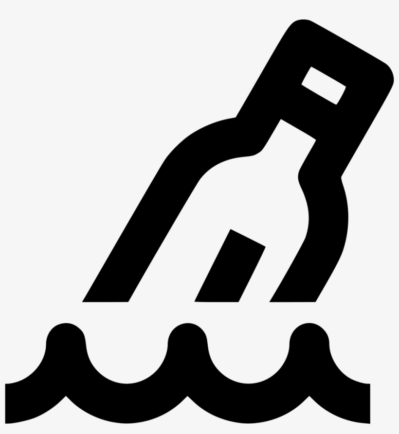 Message Bottle - - Message In A Bottle, transparent png #1611931