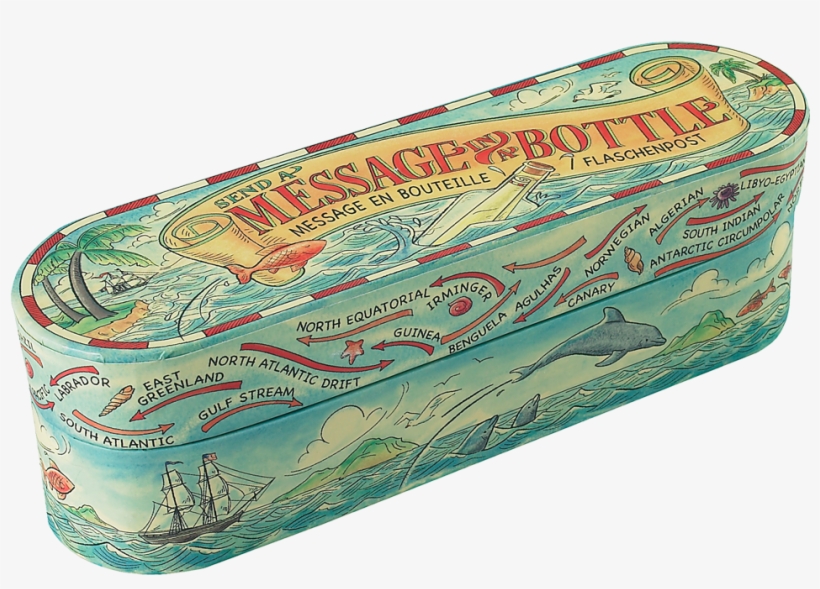 Message In A Bottle By Am Authentic Models - 4 Piece Message In A Bottle Kit Perfect Gift For Landlubbers, transparent png #1612046