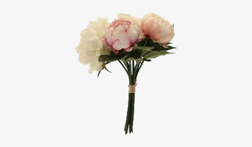 Hobbycraft Cream And Pink Peony Bouquet, transparent png #1612573