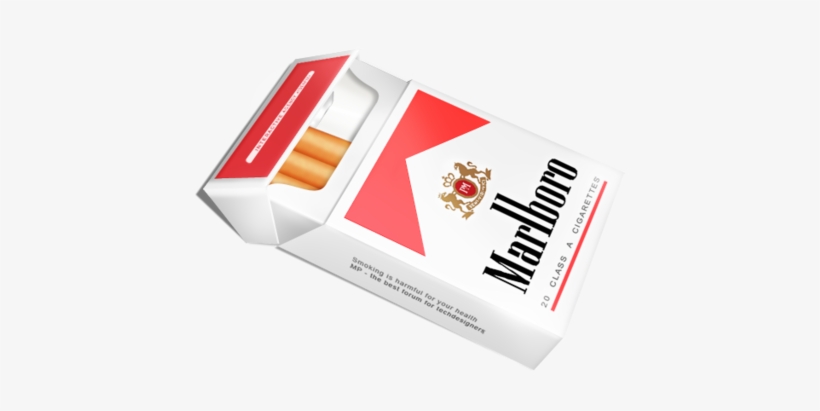 Cigarette Png Image - Transparent Background Pack Of Cigarettes Png, transparent png #1612758