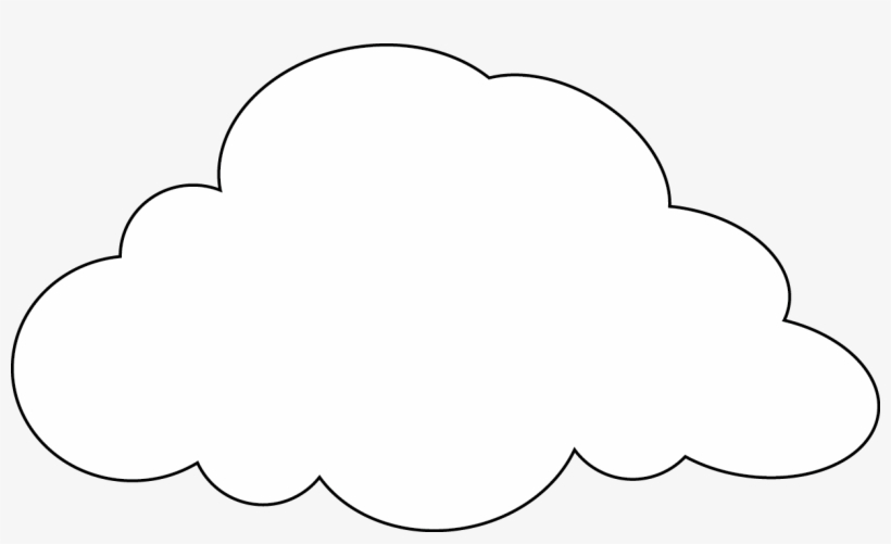 Drawing Cloud 48 - Printable Cloud Pattern, transparent png #1612812