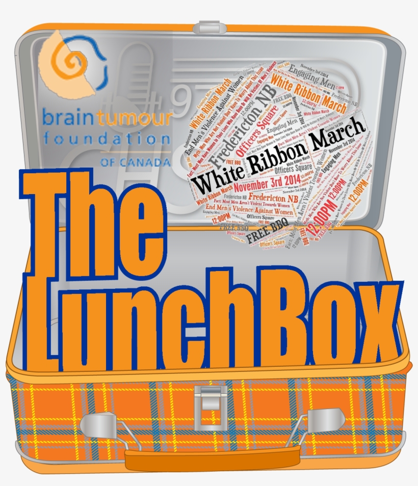 Lunchbox Whiteribbon Braintumour - You Might Be From New Brunswick If..., transparent png #1612894