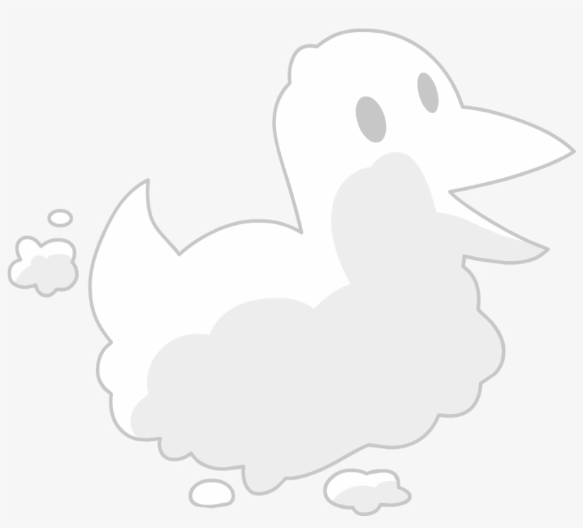 Super Hero Bounce Cloud Duck - Duck, transparent png #1612911