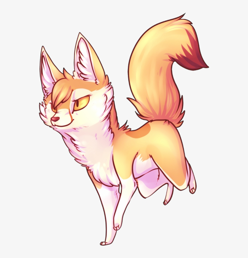 Kita As A Fennec Fox - Cartoon, transparent png #1613112