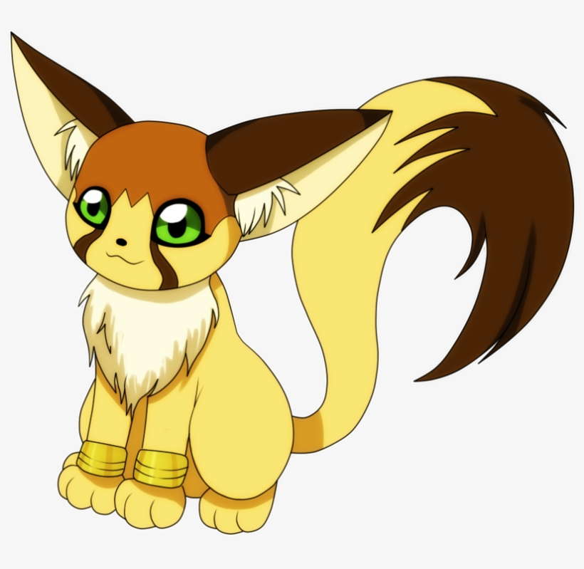 Tdw Fennecmon By Snor Laxed-d58j1u3 Copy - Fox Digimon, transparent png #1613249