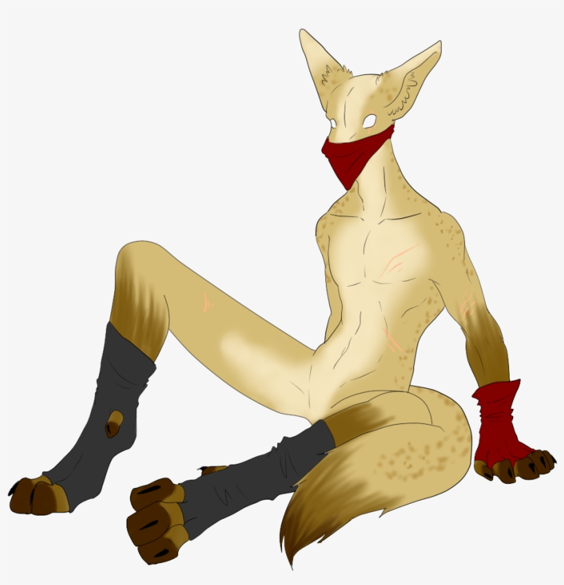 Arctic Canidae Furry Fandom - Male Fennec Fox Fursona, transparent png #1613268
