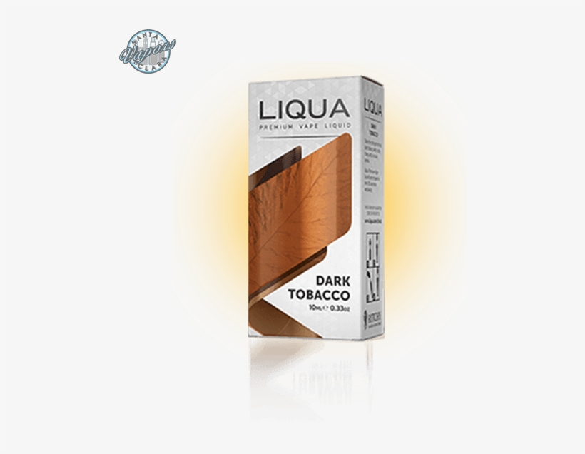 A Bottle Of Dark Tobacco Liqua™ Elements E-liquid - Liqua Dark Tabacco 12 Mg, transparent png #1613346