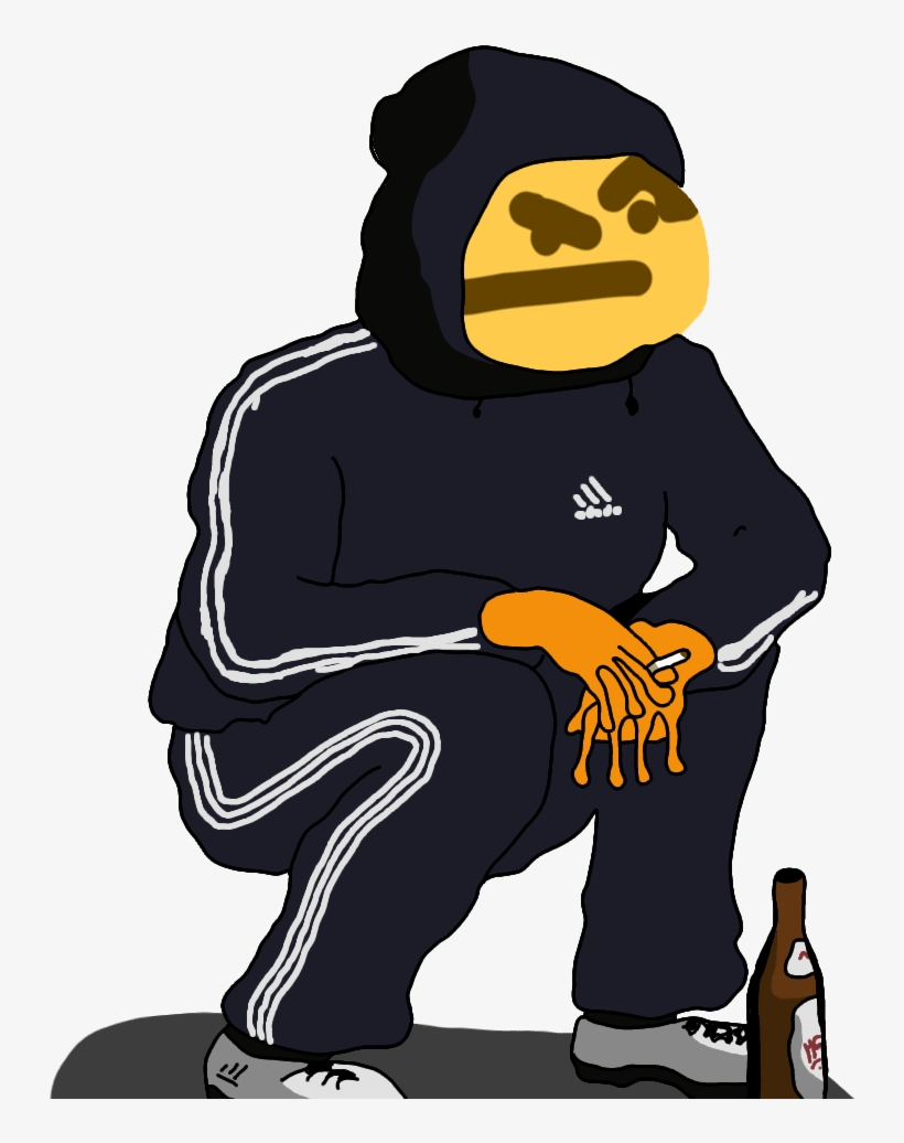 Slavthink Discord Emoji - Tri Poloski Pepe, transparent png #1613880