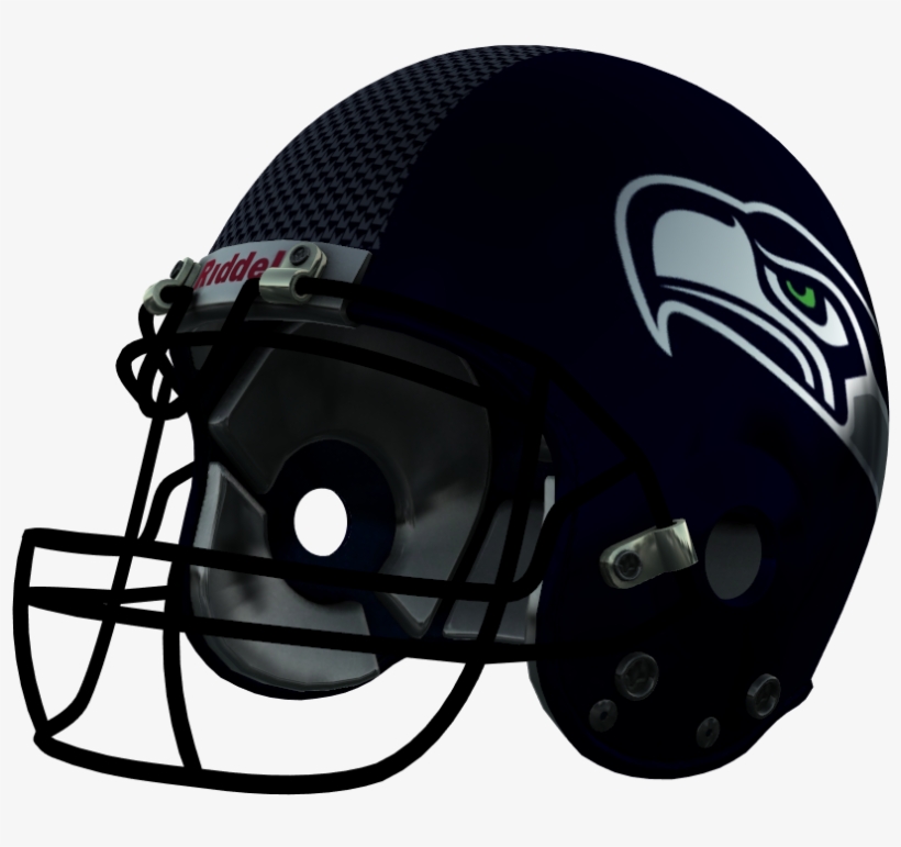 Seattle Seahawks Png >> Halfmoon's Nfl Helmets - Football Helmet Falcons Png, transparent png #1614031