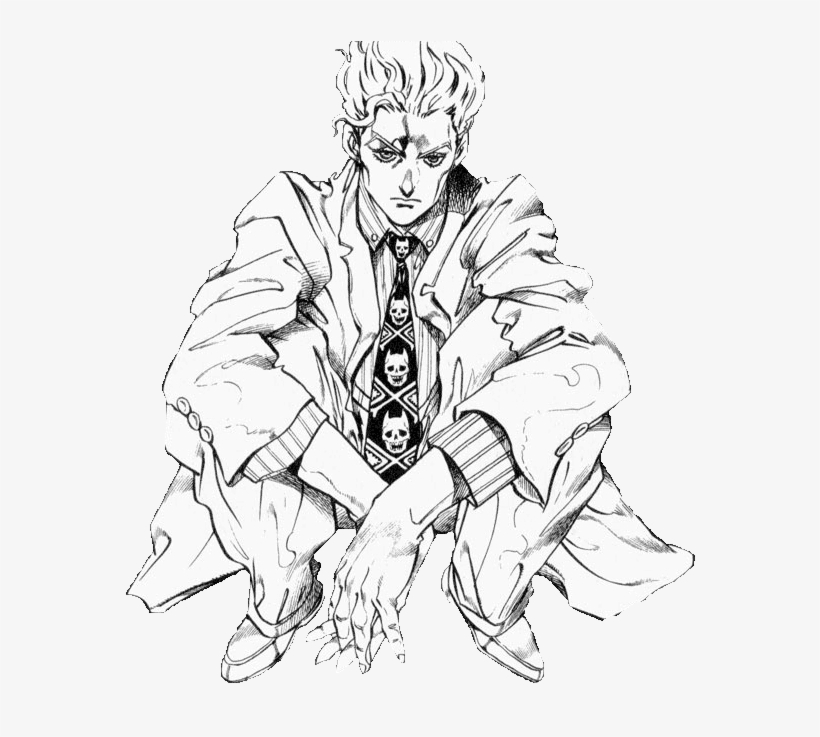 Picture - Kira Yoshikage Diu, transparent png #1614311