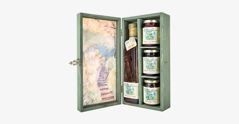 Small Double Gift Box With Vinegar - Gift, transparent png #1614368