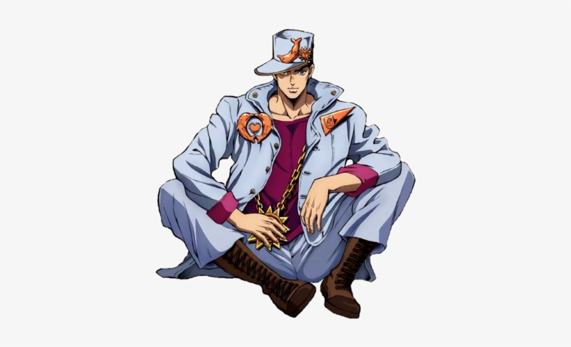 ❣kishin❣ On Twitter - Jotaro Kujo Transparent Background, transparent png #1614375