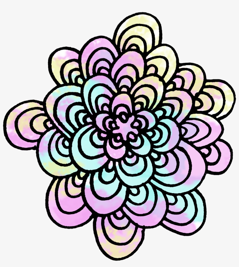 Floral Tangle Design Wall Tapestry - Small: 51" X 60", transparent png #1614424