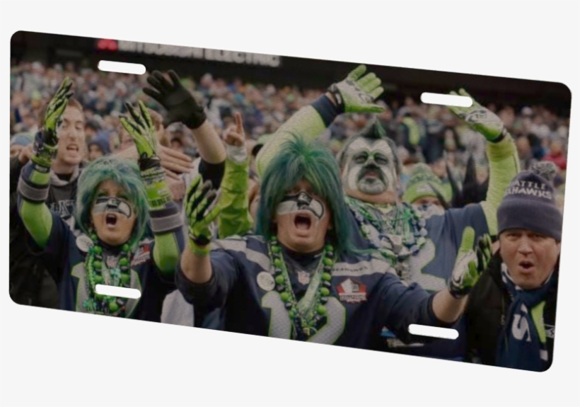 Seattle Seahawks Custom Metal Photo - Seattle, transparent png #1614721