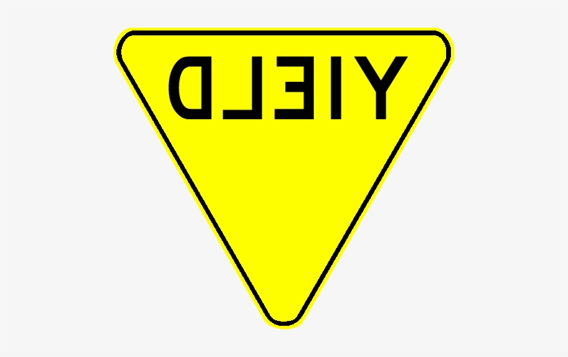 Yield Sign Clip Art - Yield Sign Clip Art Png, transparent png #1615303