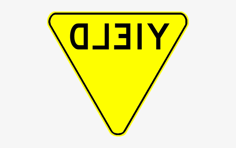 Yield Sign Clip Art - Yield Sign Clip Art Png - Free Transparent PNG