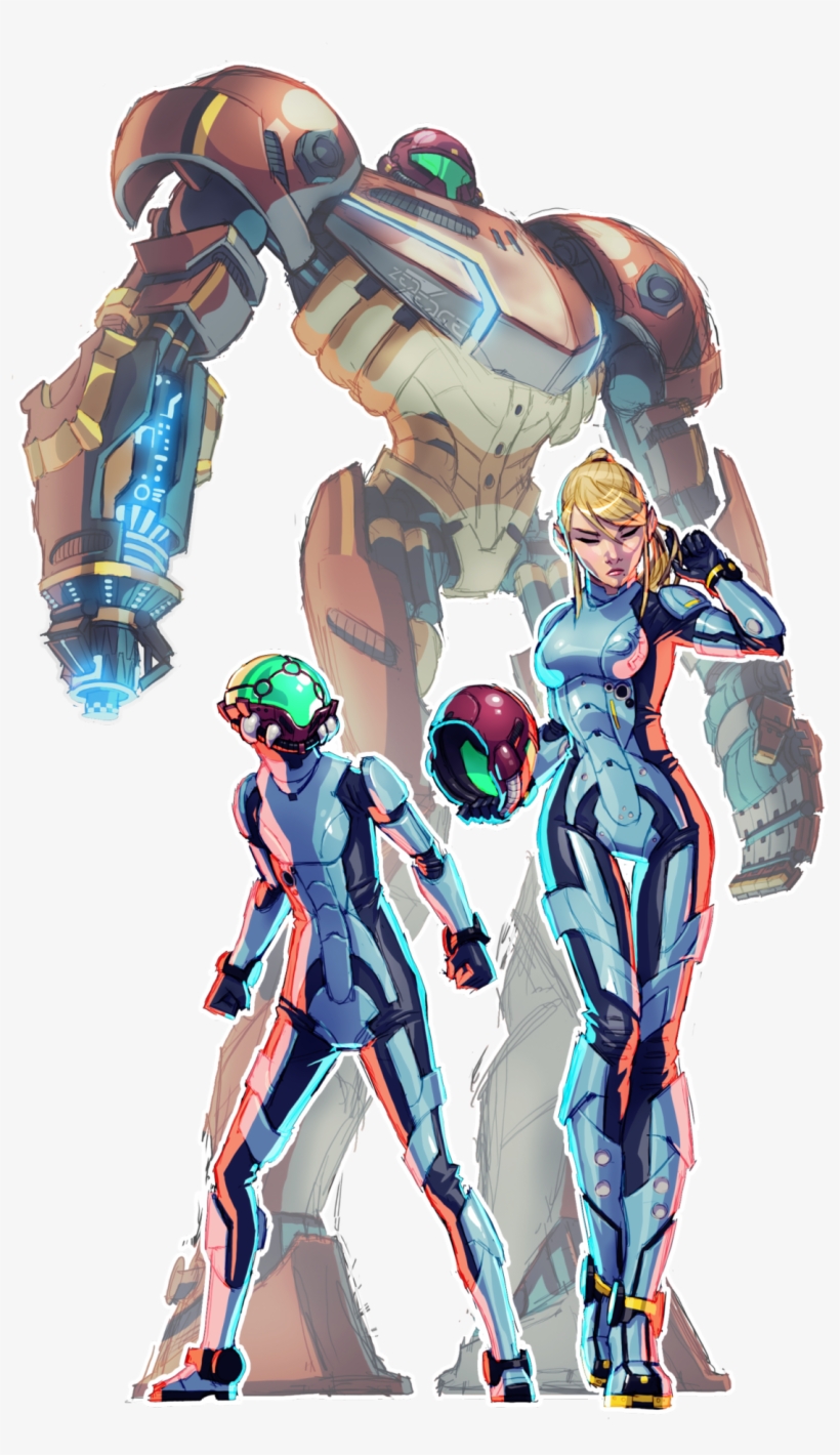 Samus Aran Metroid Pacific Rim - Pacific Rim Metroid, transparent png #1615305