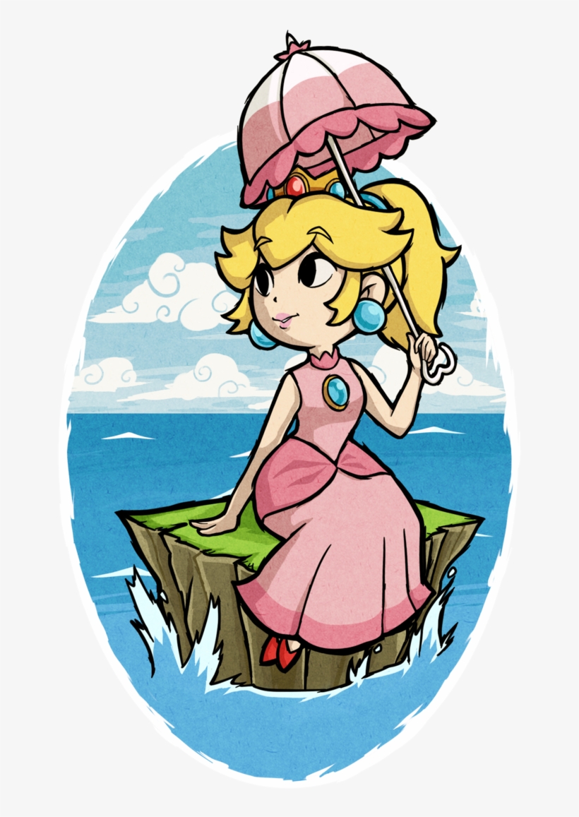 This Time In Her Super Mario Sunshine Dress/outfit - Super Mario Wind Waker, transparent png #1615806