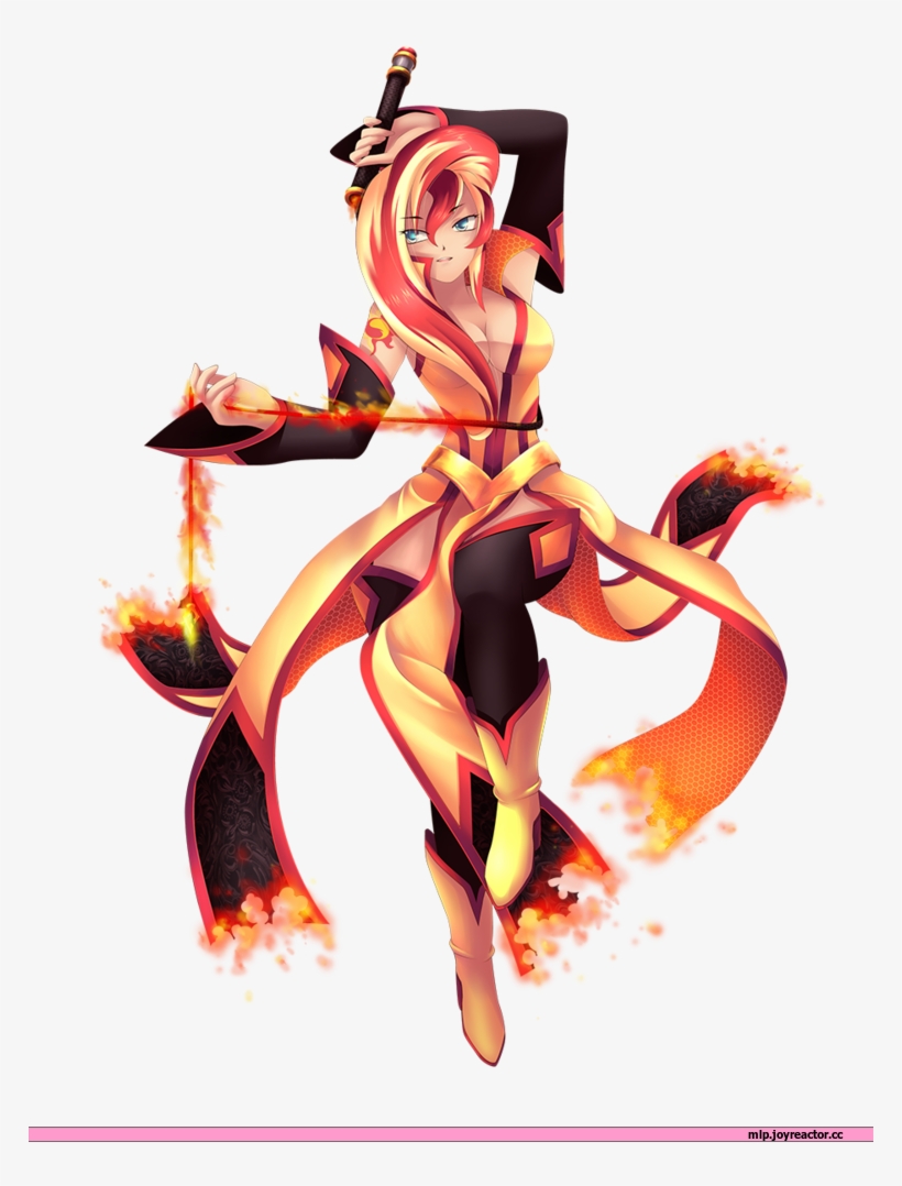 Sunset Shimmer - Anime Sunset Shimmer Human, transparent png #1615808