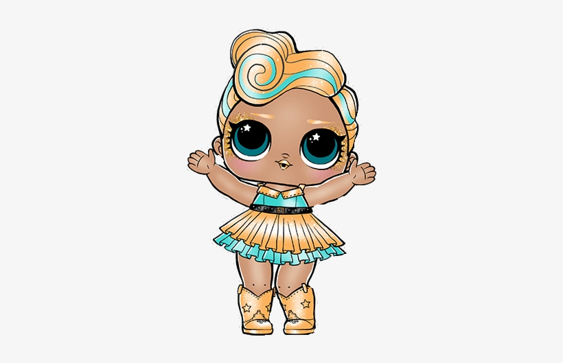 Lol Surprise With Cape And Orange Hair - Luxe Lol Surprise Doll, transparent png #1615977
