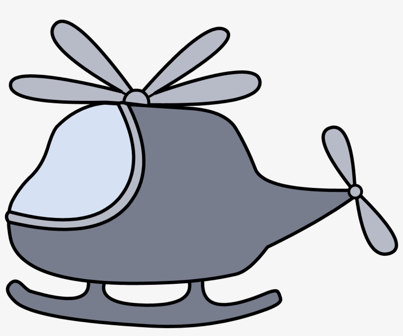 Helicopter Clipart Transparent - Helicopter Clipart, transparent png #1616080