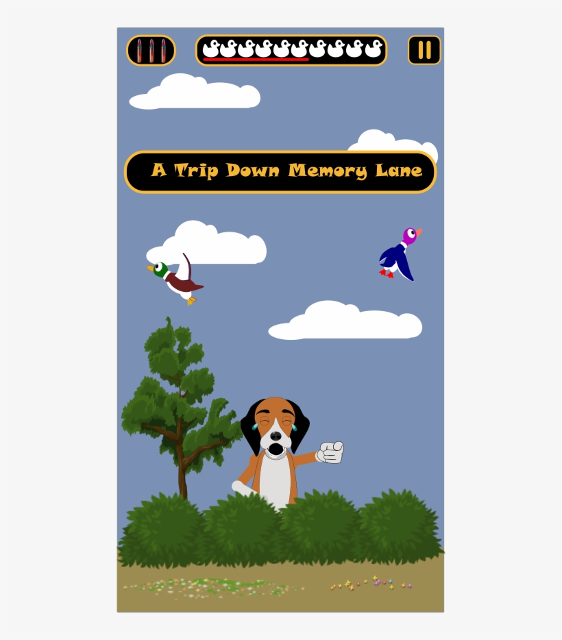 Duck Hunt - Tital - Cartoon, transparent png #1616123