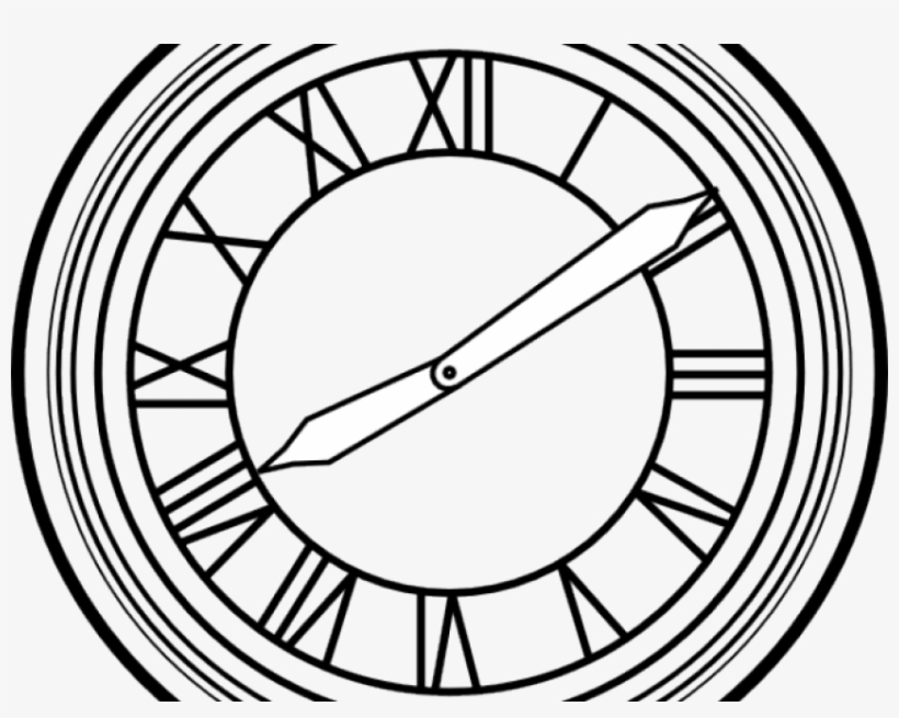 Back To The Future Clipart Clip Art - Back To The Future Clock Face, transparent png #1616125