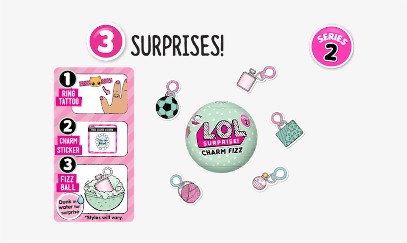 Lol Surprise Charm Fizz, transparent png #1616180