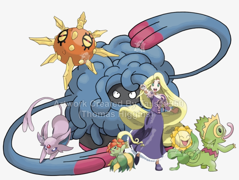 Tangled Sun Png Clipart - Rapunzel Pokemon, transparent png #1616239