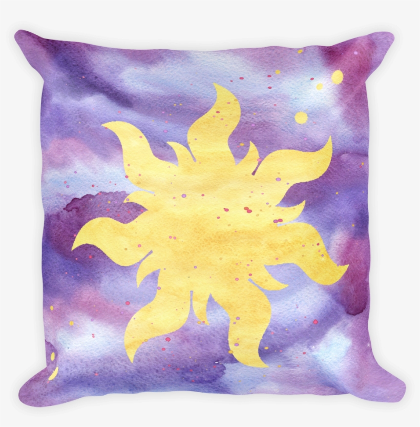 Tangled Sun Pillow Free Transparent Png Download Pngkey
