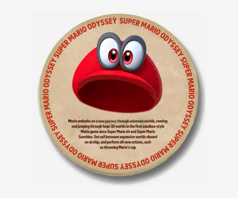 Discover Cappy's Incredible Abilities - Nintendo Dream December 2017 - Issue, transparent png #1616597