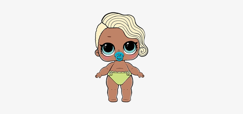 Lol Surprise Series 2 Lil Sisters 2 052 Lil Surfer - Lil Surfer Babe Lol Doll, transparent png #1616626