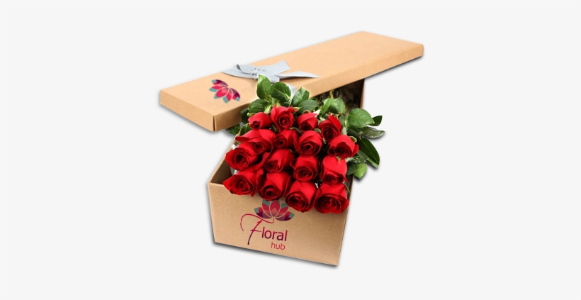 Valentines Day Roses Png Image - Box, transparent png #1616891