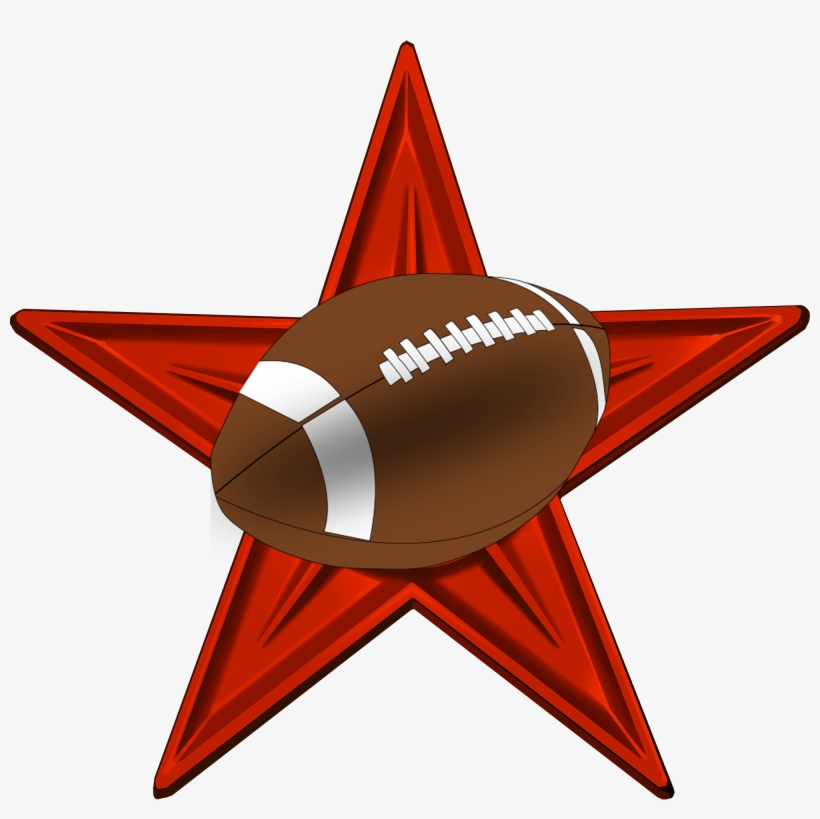 American Football Barnstar Hires - Brown Football Shower Curtain, transparent png #1616892