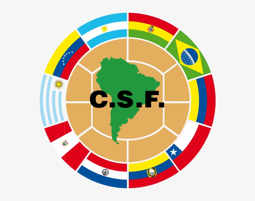 South America - South American Football Logo, transparent png #1616926