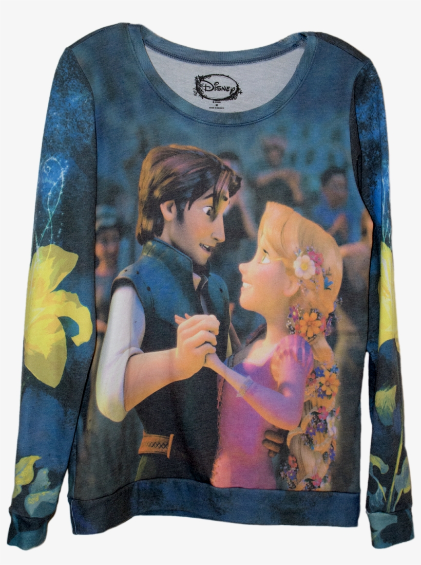 A Long Sleeve Shirt Of The Kingdom Dance Scene From - Tangled, transparent png #1617149