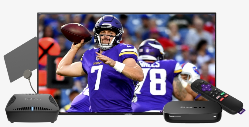 The Best Way To Watch The Nfl Without Cable Is Via - Roku 3700ca Express Streaming Player, transparent png #1617184
