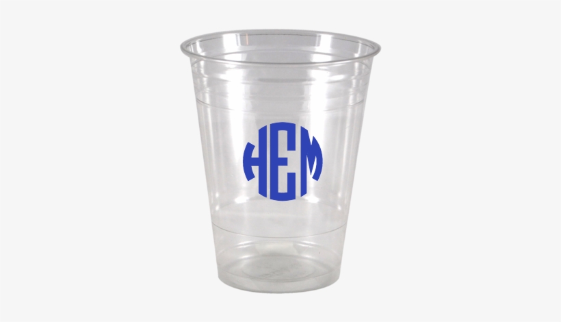 Monogrammed Clear Solo Cup - Ball Keychain, transparent png #1617424