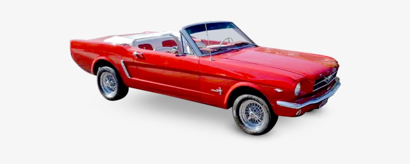 By - - 1965 Mustang Red Transparent, transparent png #1617429